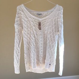 American Eagle Cream Sweater